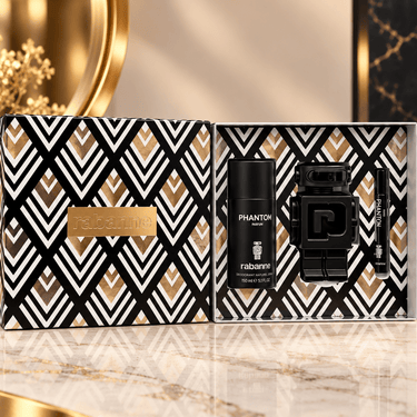 Phantom 3 Pcs Gift Set By Paco Rabanne For Men (100ml/150ml/10ml)